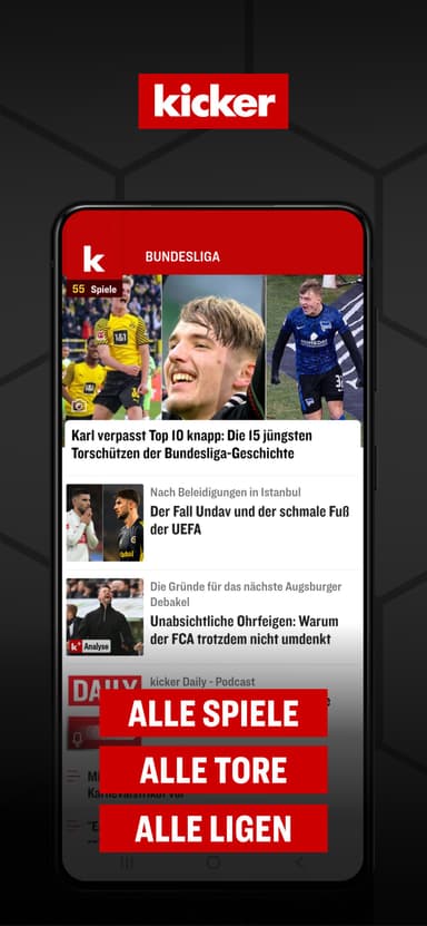 kicker - Bundesliga MUAYENE logo