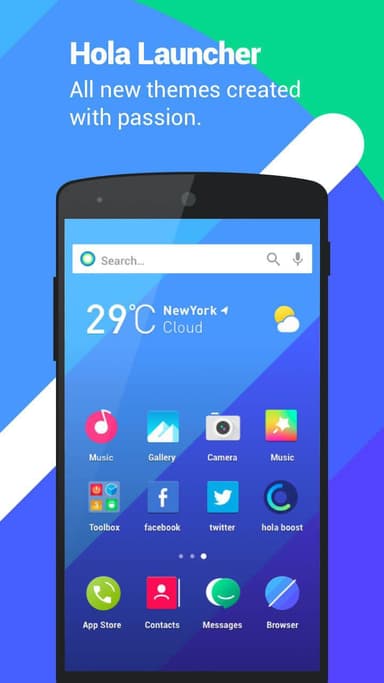 Hola Launcher- Theme,Wallpaper APK logo