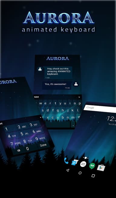Aurora Animated Keyboard APK logo