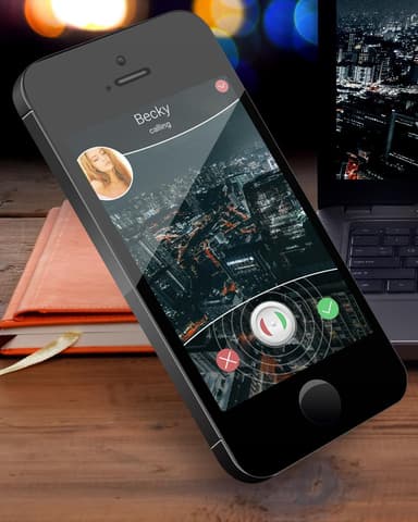 peekPICs Call Screen APK logo