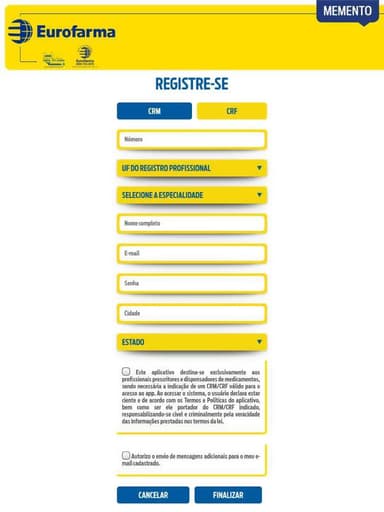 MEMENTO Eurofarma APK logo