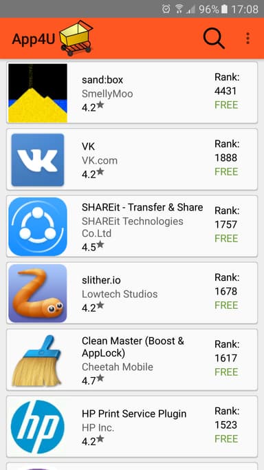 App4U - App Recommender APK logo
