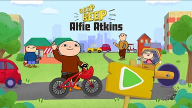 Bip, bip, Alfie Atkins MUAYENE logo