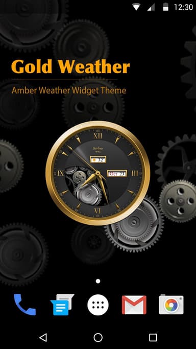 Analog Clock Widget Android APK logo