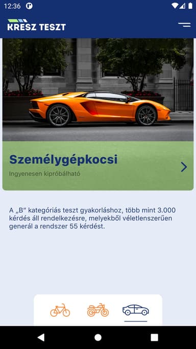 KreszTeszt APK logo