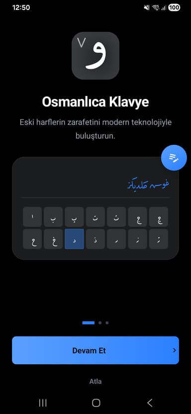 Hayrat Osmanlıca Q Klavye APK logo