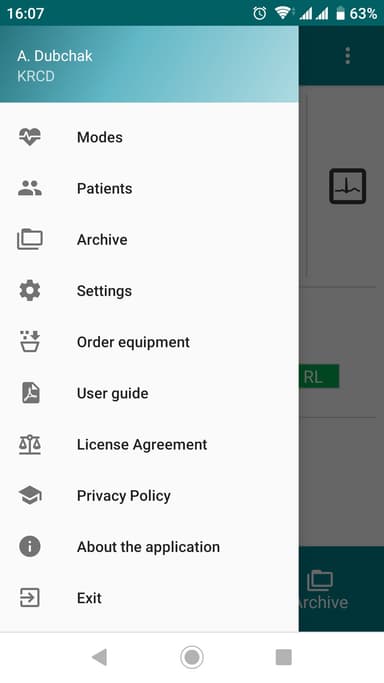 DiaCard - ECG Recorder APK logo