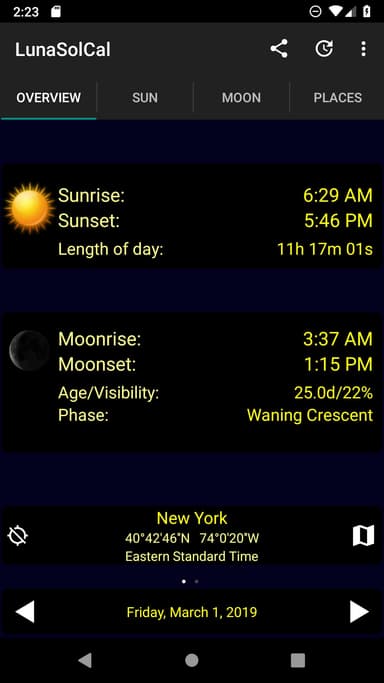 LunaSolCal Mobile APK logo