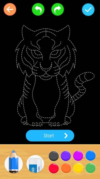 How to draw Glow Zoo APK logo