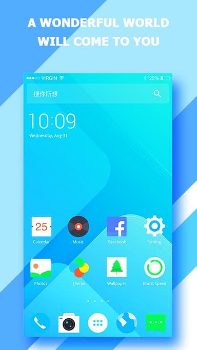 Freeme Launcher—Stylish Theme APK logo