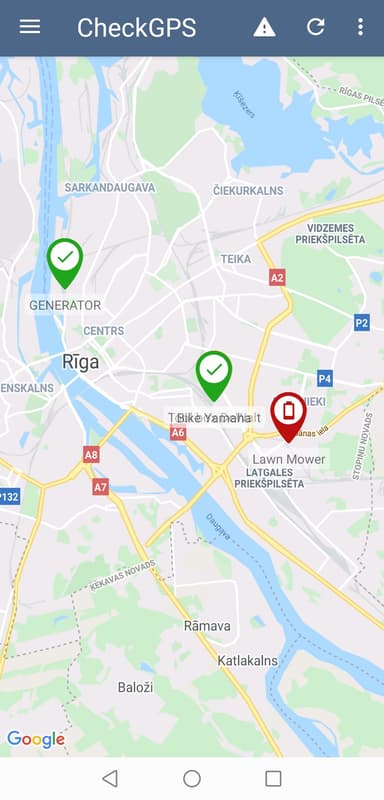CheckGPS APK logo