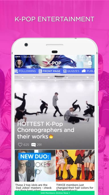 Kpop Amino for K-Pop Fans APK logo