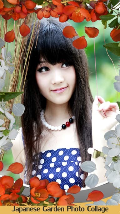 Japanese Garden Photo Collage APK logo