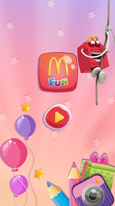 McDonald's MUAYENE için çocuk Kulübü logo