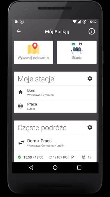 Mój Pociąg - Pociągi na s. PKP APK logo