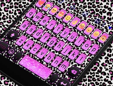 Eva Glitter Cheetah Klavye MUAYENE logo
