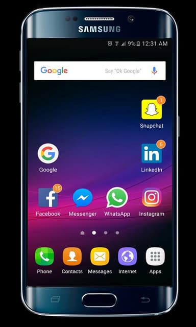 Launcher Note 7 theme APK logo