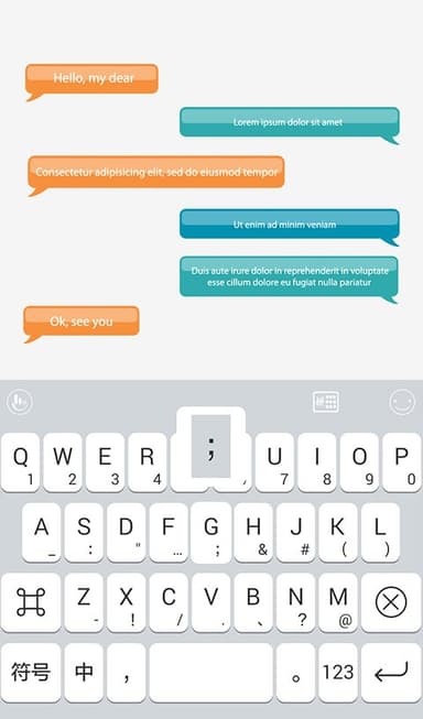 Grey Classic Keyboard Theme APK logo