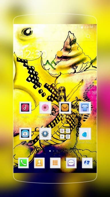 Golden Girl Simple Icon APK logo