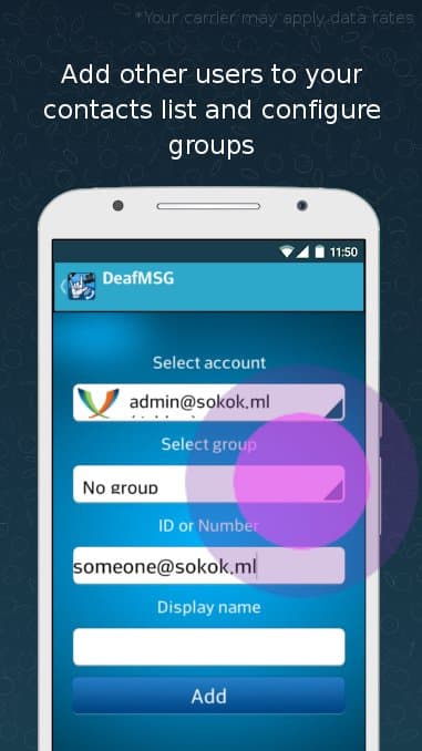 DeafMSG APK logo