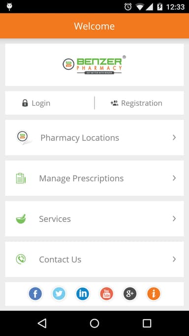 Benzer Pharmacy APK logo