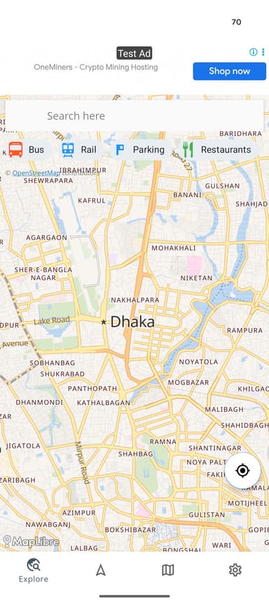DHAKA BANGLADESH MAP APK logo
