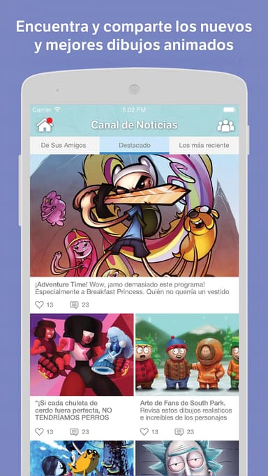Dibujos Animados Amino APK logo