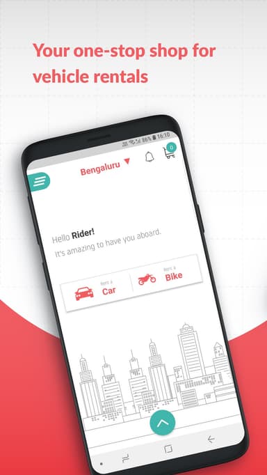 JustRide - Self Drive Cars APK logo