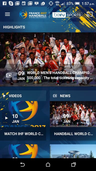 Fransa 2017 Hentbol WC Canlı MUAYENE logo