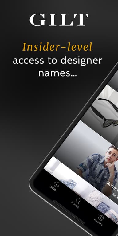 Gilt - Shop Designer Sales APK logo