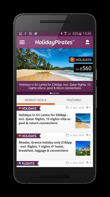 HolidayPirates APK logo