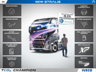 IVECO YENİ STRALİS tablet MUAYENE logo