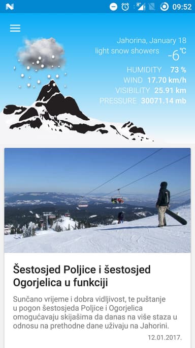 Jahorina Ski Centar APK logo