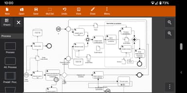 Flowdia Diagrams Lite APK logo