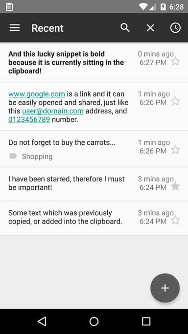Clipboard + Notes APK logo