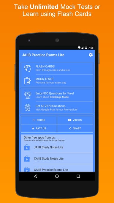 JAIIB Practice Exams Lite APK logo
