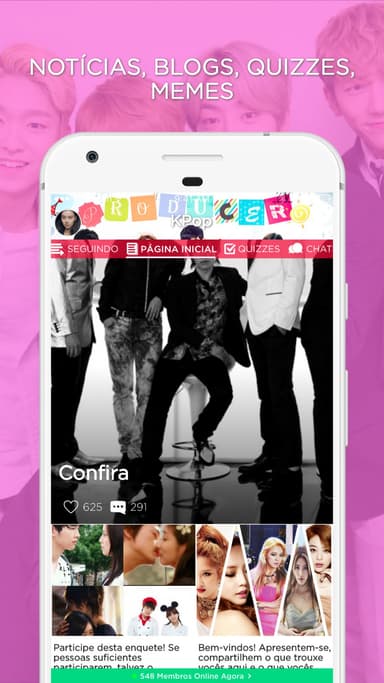 Kpop Amino em Português APK logo