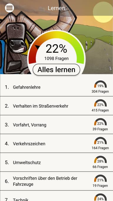 Auto Führerschein 2017 (Kl. B) APK logo