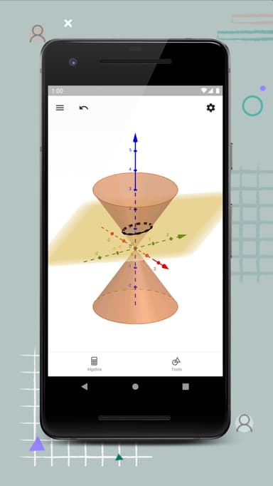 GeoGebra 3D Grapher APK logo