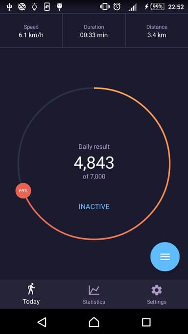 Fit4ME pedometer APK logo