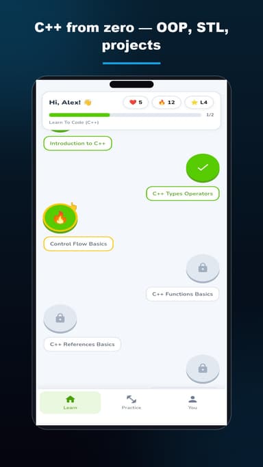 Learn To Code (C++) APK logo