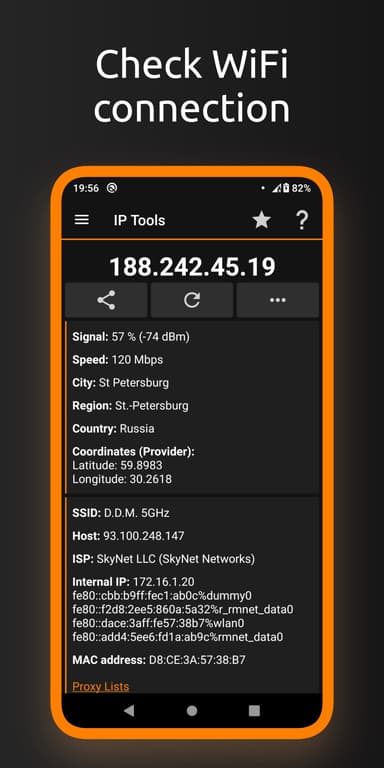 IP Tools: Network utilities APK logo