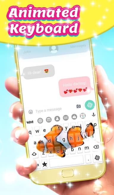 Clown Fish Animated Keyboard APK logo