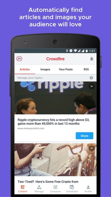 Crowdfire - Go Big Online APK logo