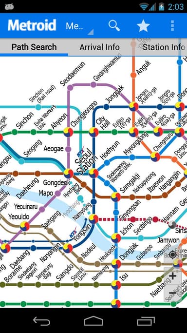Korea Subway Info : Metroid APK logo