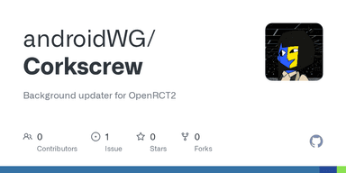 Corkscrew Updater logo