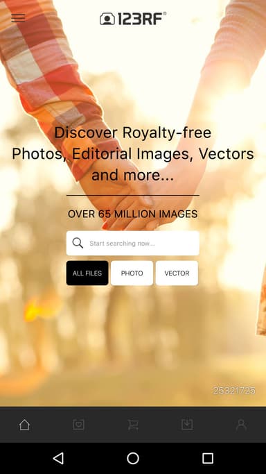 123RF Search & Download Images APK logo