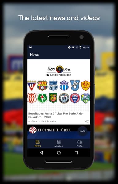 futbol Ekvador app MUAYENE logo