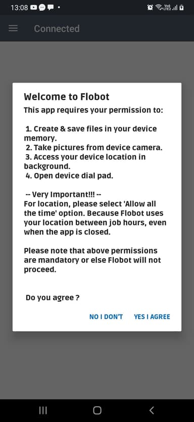 Flobot Saha Servis uygulaması MUAYENE logo