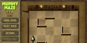 MUMMY MAZE DELUXE! logo